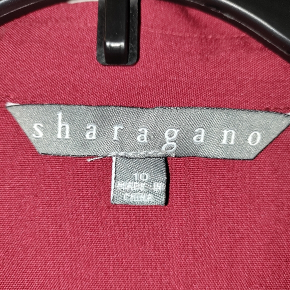 Sharagano Button Front Dress - Picture 4 of 5